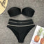 Ensemble de Bikinis avec Coussinets pour Femmes
