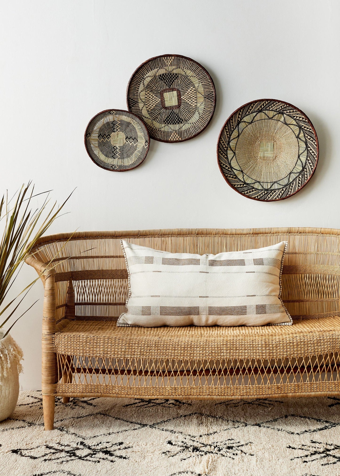 Coussin Lombaire Oversized en Coton Fulcrum Patina