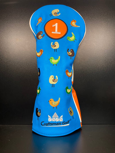 Funda para la cabeza con monograma Bird Flock