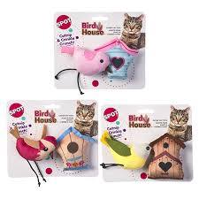 Spot Bird House Cat Toy