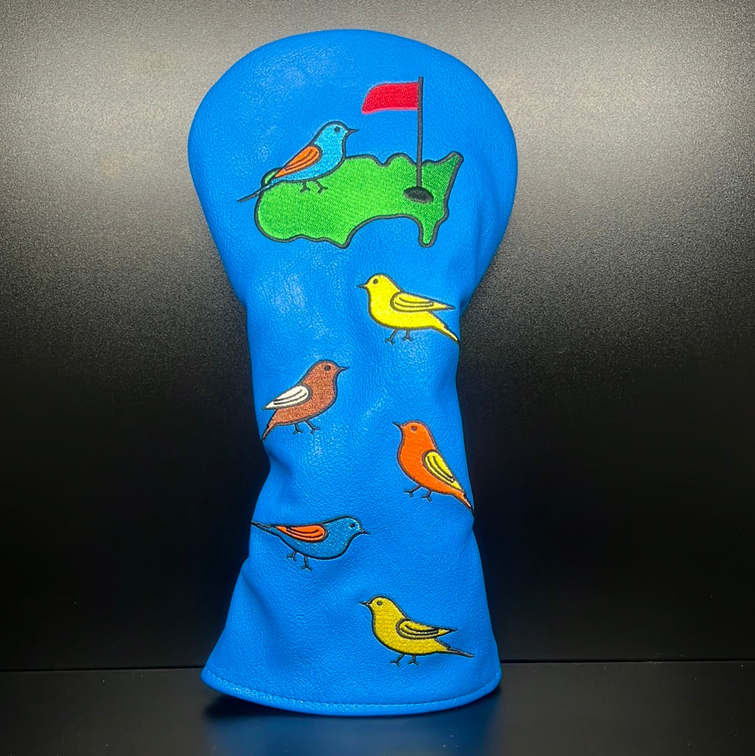 Fundas para palos de golf inspiradas en la naturaleza con forma de pájaro