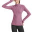 Veste de course sportive à col montant pour femmes