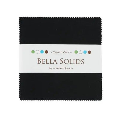 Paquete de Encanto Black Bella Solids Precuts