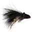 Premium Black Dahlberg Deer Hair Diver Flies - Size 4 for Bass Fishing - Korvel