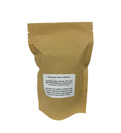 Black Death Mega Sour Candy 100g – Extreme Sour Sweets (UK) - Korvel