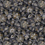 Black Footstool Charcoal Cotton Wideback Fabric