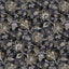 Pouf Noir en Tissu Coton Charbon Large