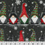 Tela de Cuddle Digital de Gnomos Negros Ash por Yarda