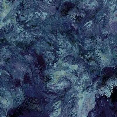 Black Midnight Mixology Wideback Fabric per Yard