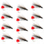 Black Nose Dace Classic Streamer Flies - Set of 12 - Hook Size 4
