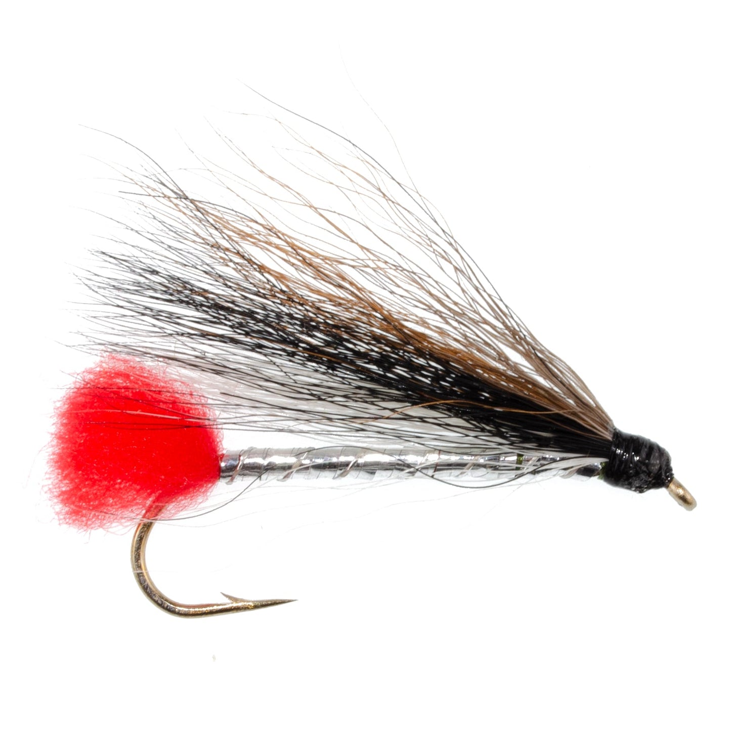 Black Nose Dace Classic Streamer Flies - Set of 4- Hook Size 4 - Korvel