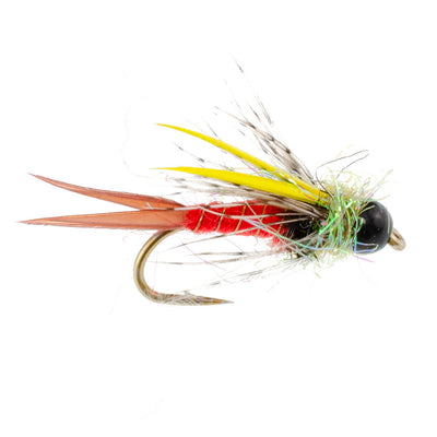 Nick's Premium Tungsten Bead Head Prince Nymphs - 6 Pack, Size 12 - Korvel