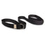 Versatile Black Yoga Mat Sling and Strap - Korvel
