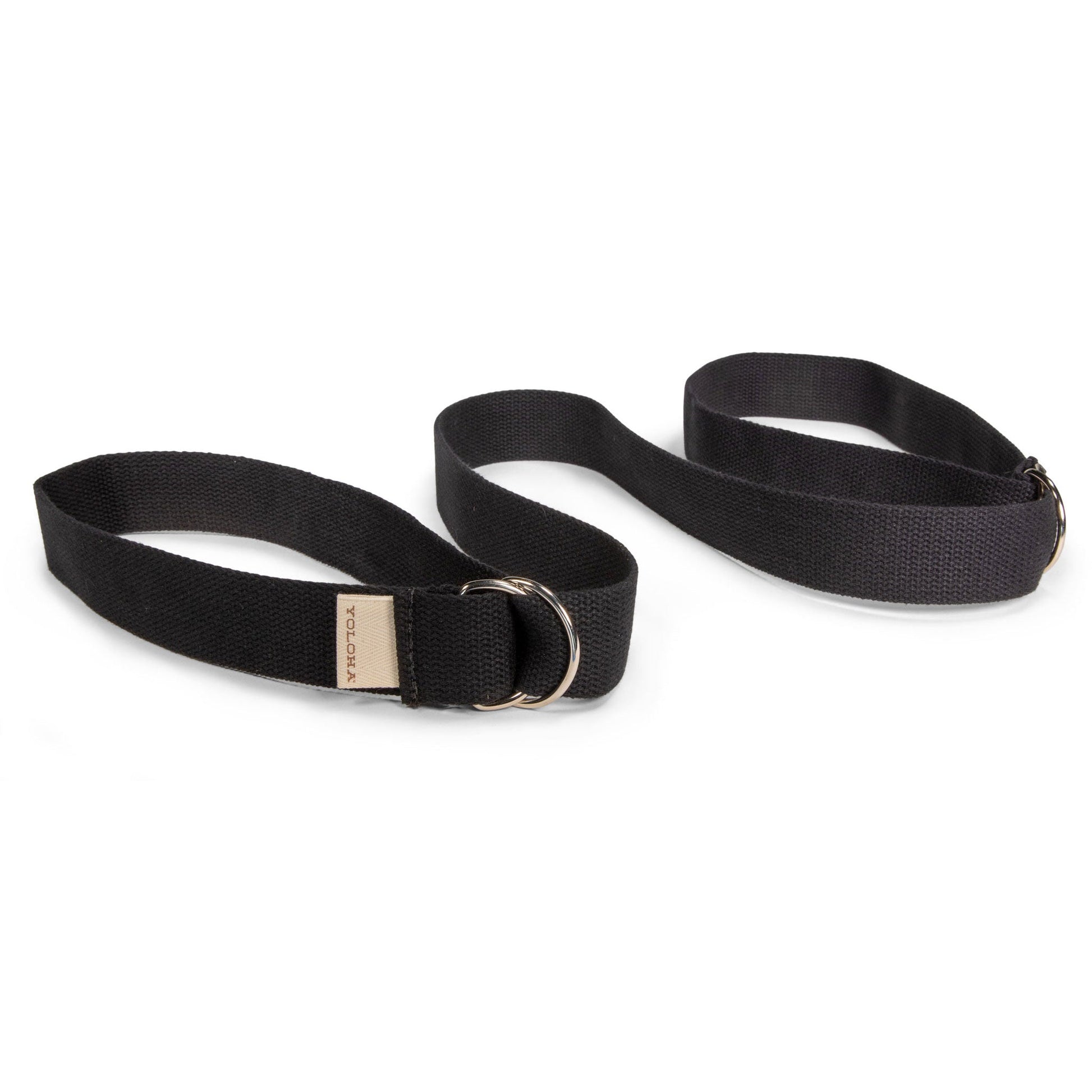 Versatile Black Yoga Mat Sling and Strap - Korvel