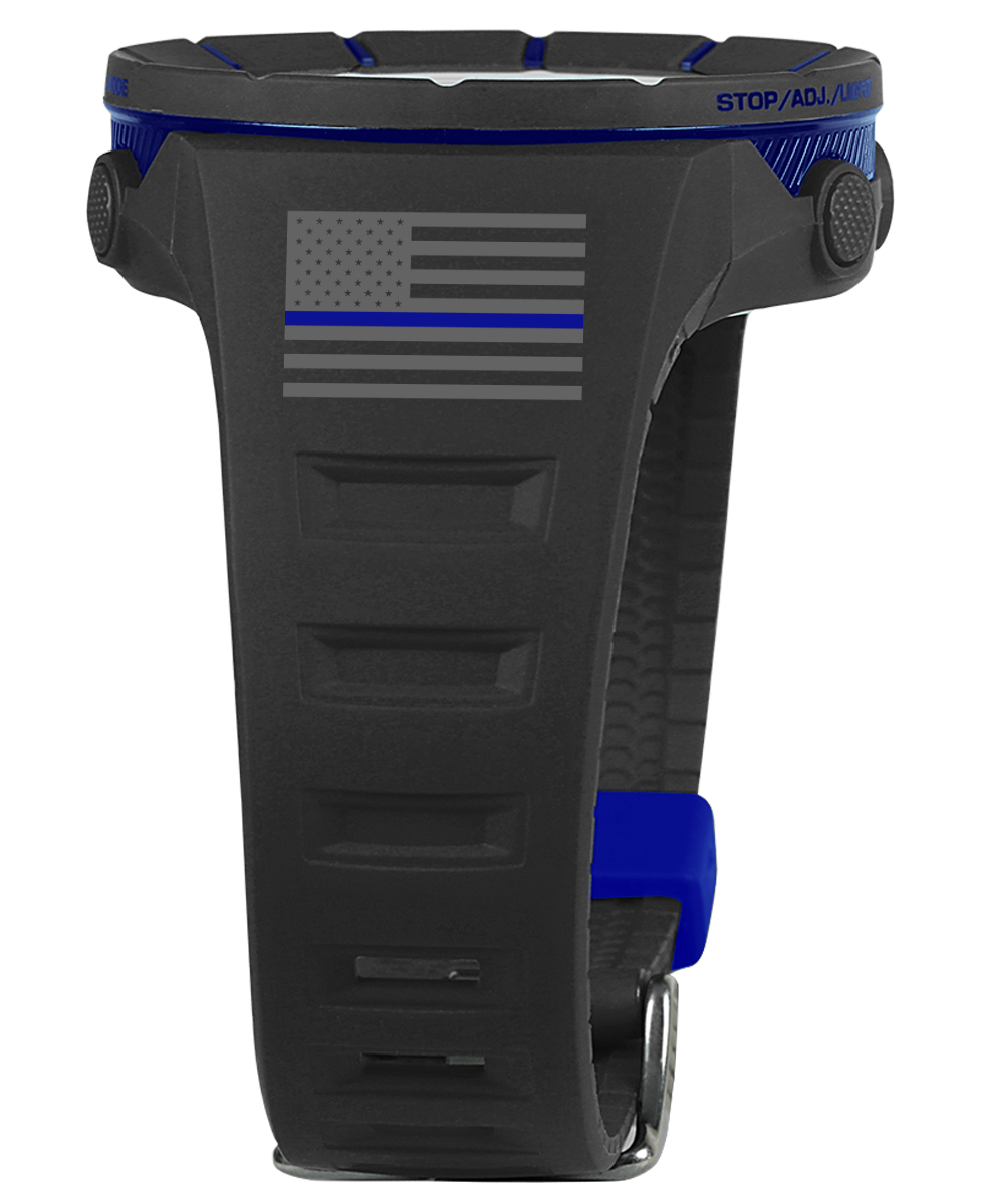 Coliseum Fit™ Police - Freedom Edition Watch (Black/Blue) - Korvel