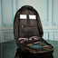 Sac de voyage élégant en cuir noir