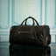 Bolsa de viaje de lujo de cuero negro