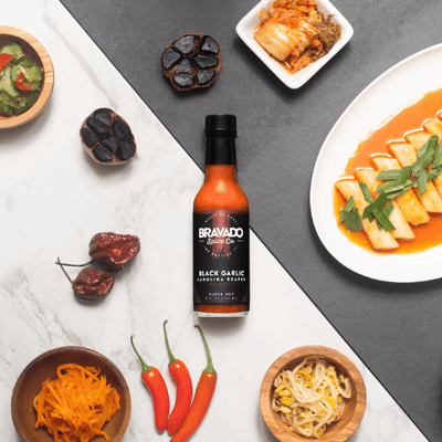 Black Garlic & Carolina Reaper Hot Sauce – Sweet Maple & Super Hot Heat