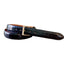 Premium Black Glazed Full Skin Belt