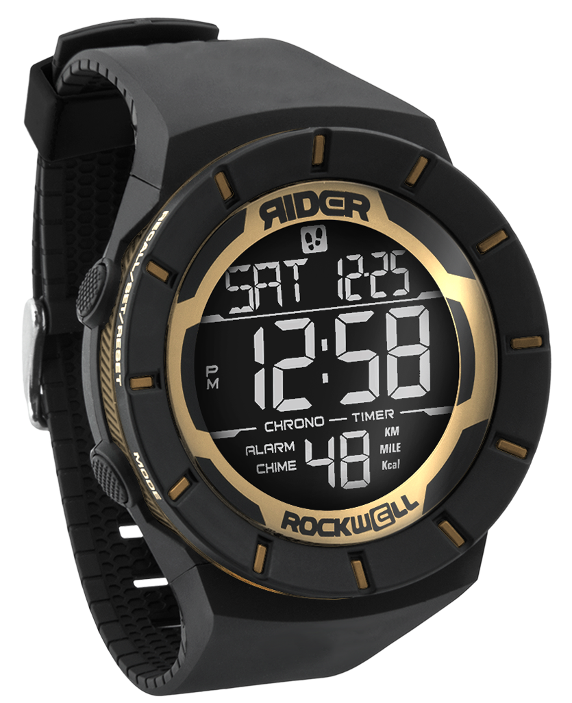 Coliseum Fit™ Gladiator Watch (Black/Gold) - Korvel