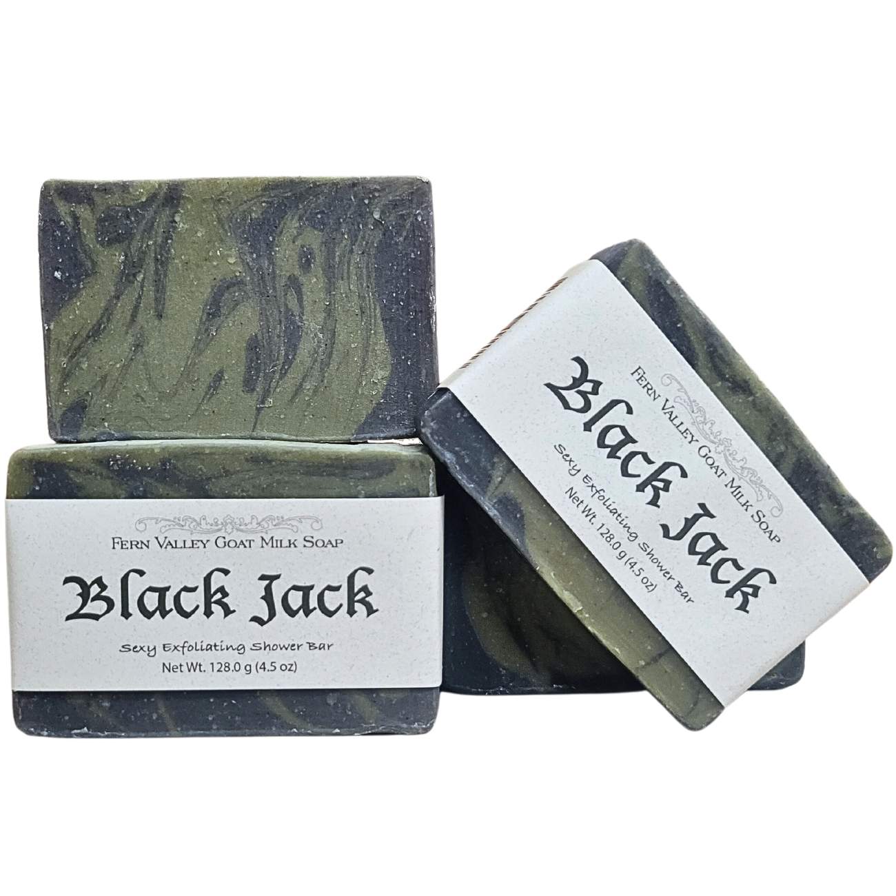 Natural Goat Milk Soap | Sexy Exfoliating  Scrub For Men | Black Jack - Korvel