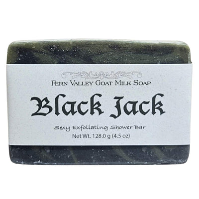 Natural Goat Milk Soap | Sexy Exfoliating  Scrub For Men | Black Jack - Korvel