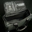 Bolsa de deporte de cuero negro