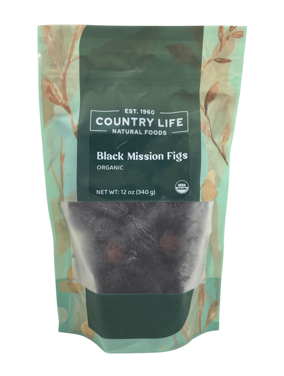 Organic Black Mission Figs – Sweet Dried Figs (12 oz & 5 lb)