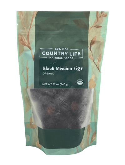 Organic Black Mission Figs – Sweet Dried Figs (12 oz & 5 lb)