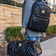 Monogram Leather 2 Bag Set (Commuter and Duffle) - Korvel