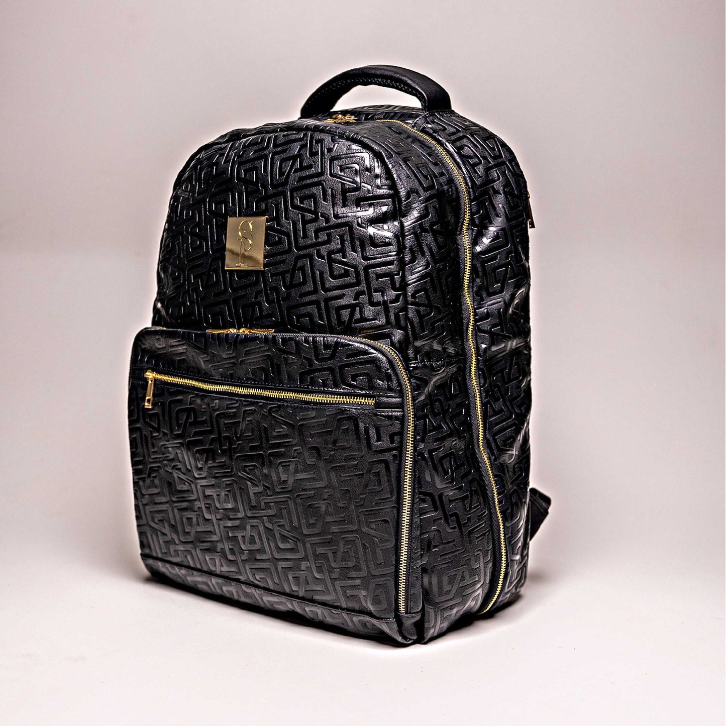 Monogram Leather 2 Bag Set (Commuter and Duffle) - Korvel