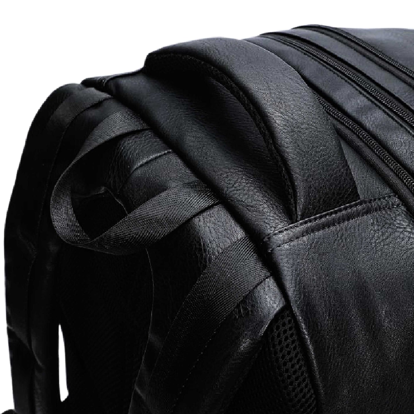 Sac à dos de voyage en cuir noir - Édition limitée