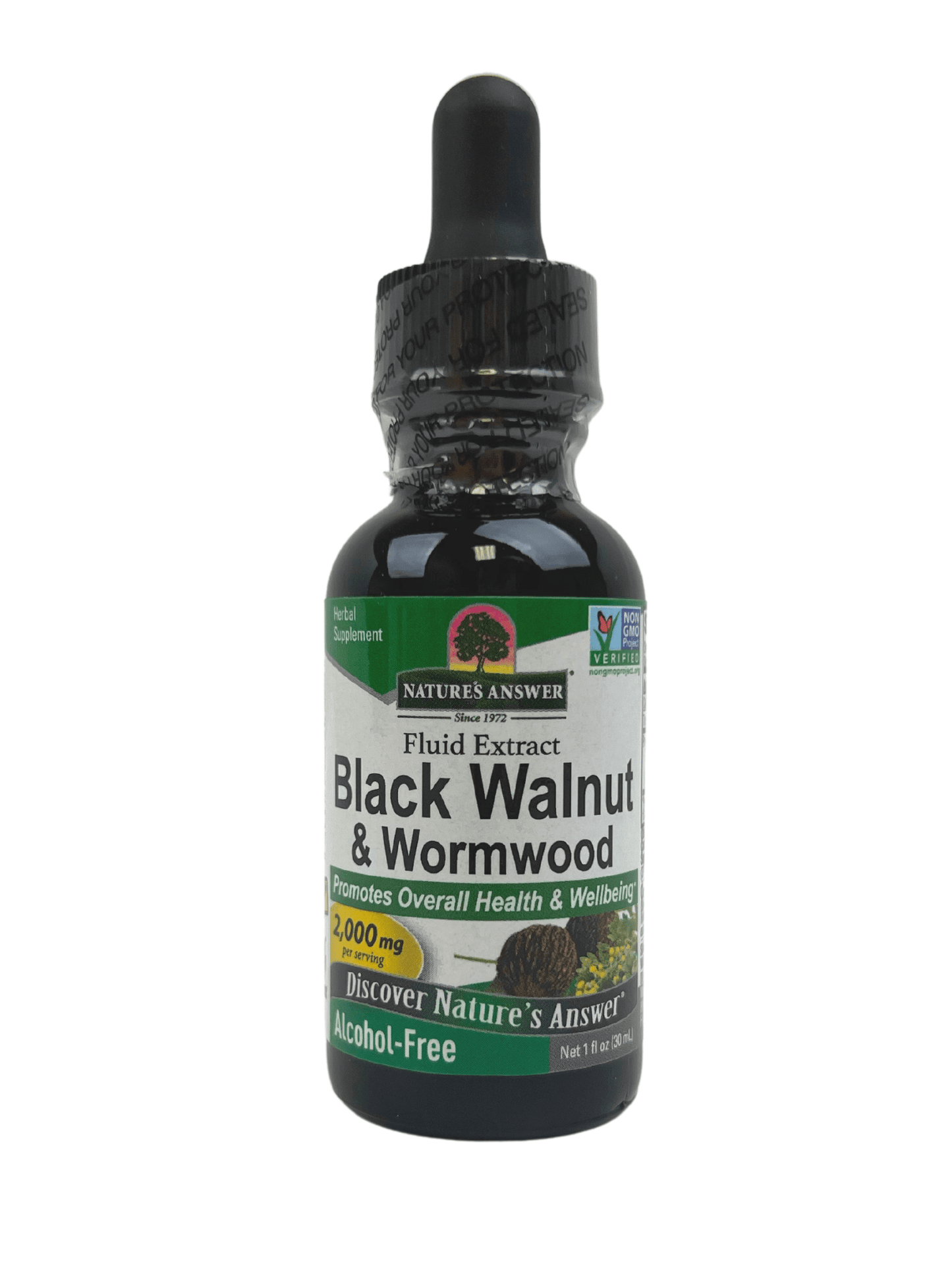 Black Walnut & Wormwood Tincture – Alcohol-Free Herbal Extract