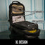 Royal Blue Leather Laptop Backpack (XL Design)