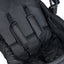 Foldable Lightweight Double Baby Stroller - Black
