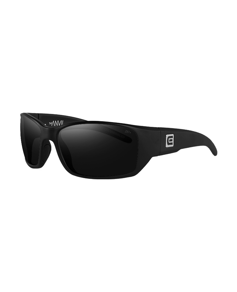 Anvil Eyewear - Premium Lightweight Safety Glasses in Black - Korvel