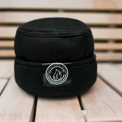 Chapeau de sauna en maille de style japonais
