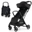One-Hand Folding Portable Lightweight Baby Stroller - Black