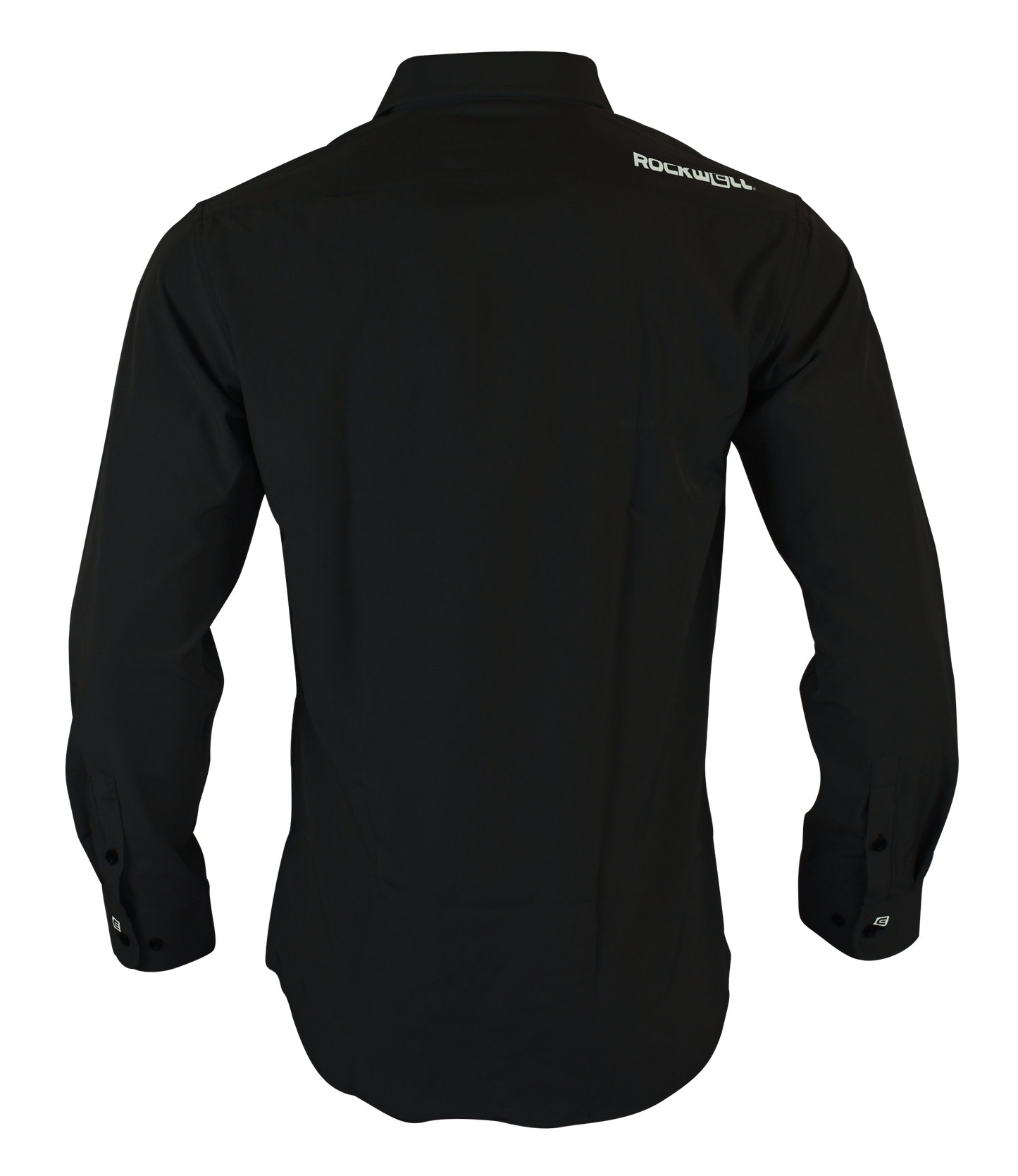 Le Titan - Chemise à manches longues noire unie