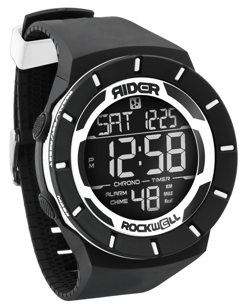 Coliseum Fit™ Black & White Warrior Watch - Korvel