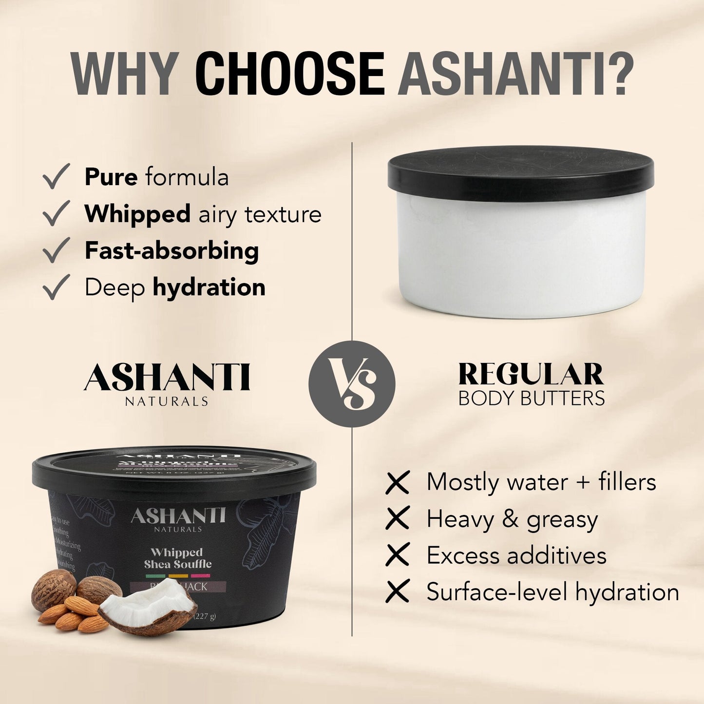 Ashanti Naturals Shea Souffle BlackJack