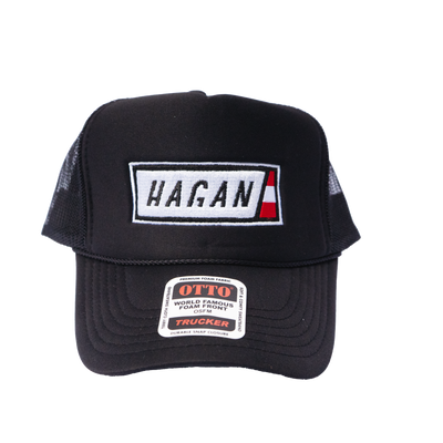 HAGAN Black Trucker Hat