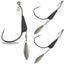 Reaction Tackle Bladed/Tungsten Weighted Swimbait Hooks - 3-Pack