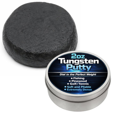 Precision Tungsten Putty for Fishing Weight Adjustment