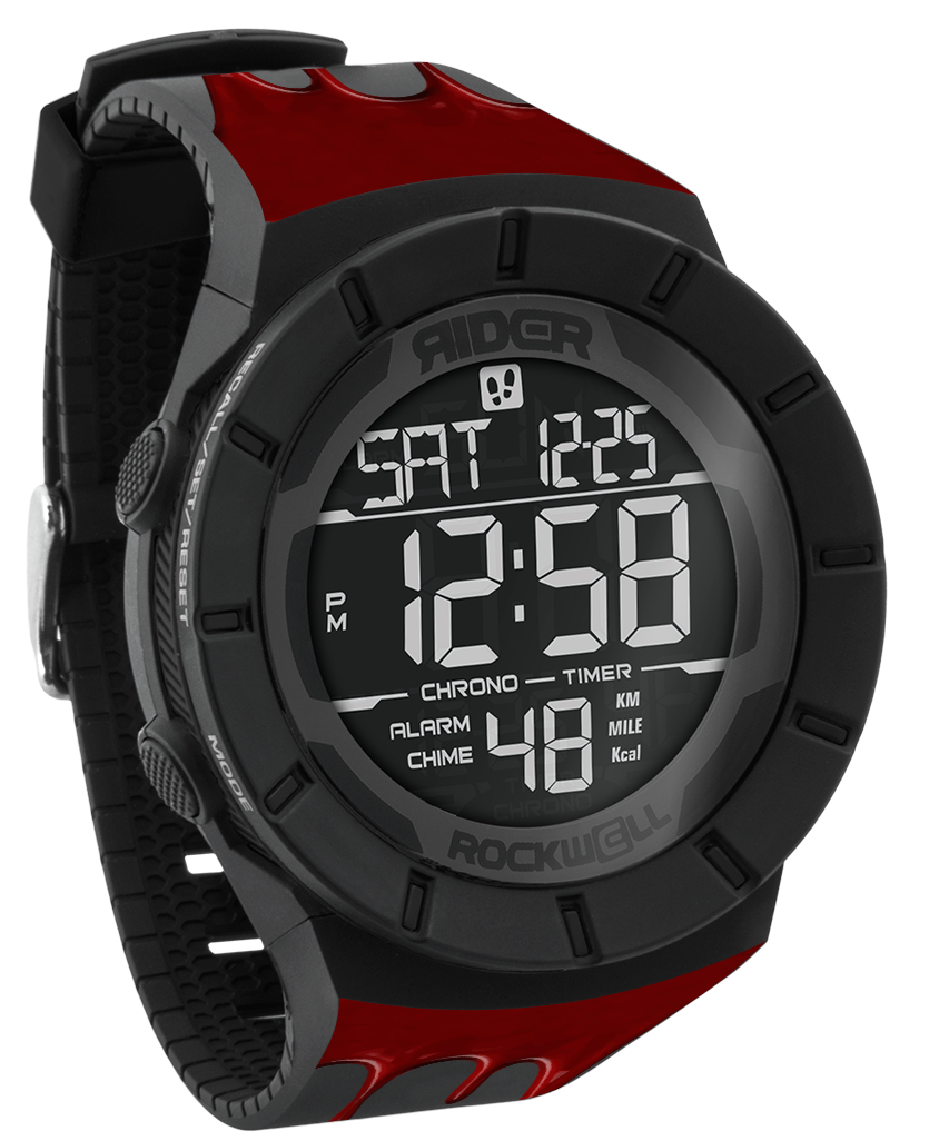 Coliseum Fit™ - Phantom Black Blood Edition Watch - Korvel