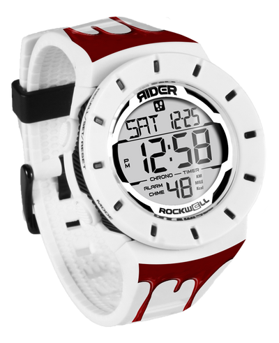 Coliseum Fit™ - Blood FORUM EDITION Watch (White/Black) - Korvel