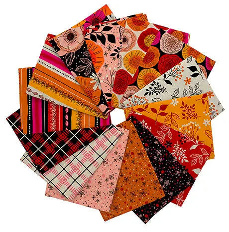 Ensemble de Fat Quarters Blooms of Joy