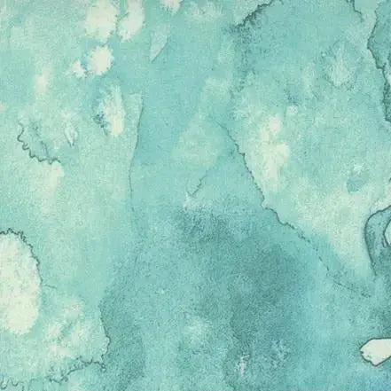 Tissu en coton large Blue Aqua Frost Flow par yard