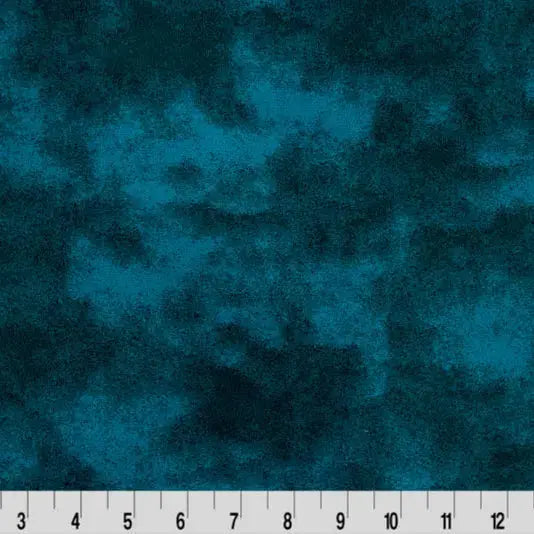 Blue Green Extra Wide Mist Cuddle Mallard Fabric