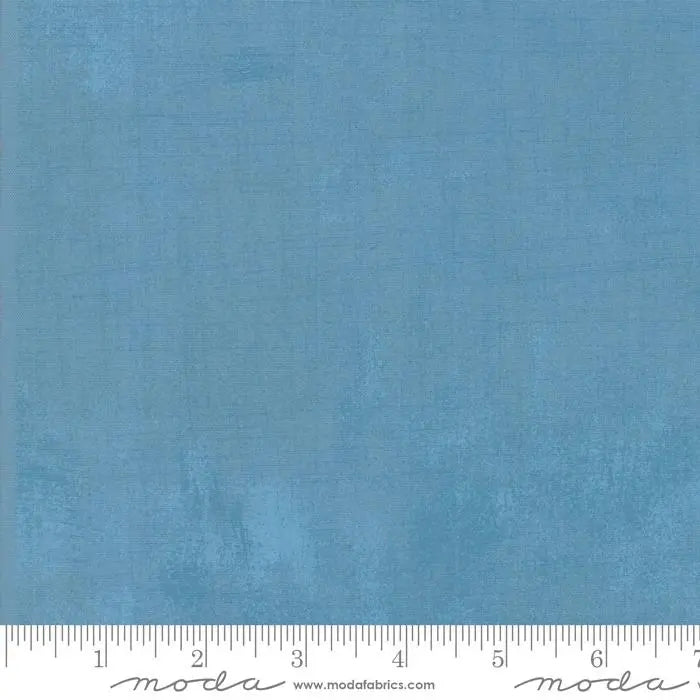 Blue Grunge Basics Grotto Fabric 44"/45" Per Yard